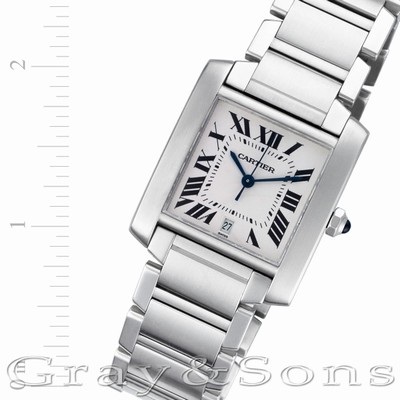 Cartier W51002Q3 Tank Francaise Automatic Male Stainless Steel Replica Watches