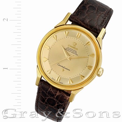 Omega 149001 Constellation Automatic Male 18k yellow gold Replica Watches