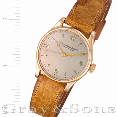 IWC IWC 3550 Manual Male 14k yellow gold Replica Watches