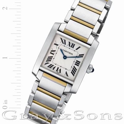 Cartier W51012Q4 Tank Francaise Quartz Unisex Stainless Steel Replica Watches
