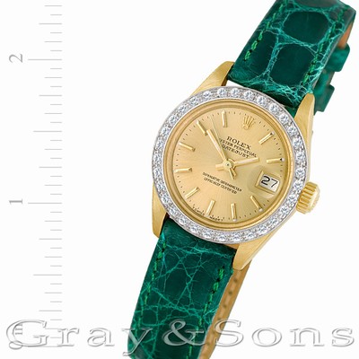 Rolex 6917 Datejust Automatic Female 18k yellow gold Replica Watches