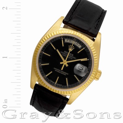 Rolex 18038 Day-Date Automatic Male 18k yellow gold Replica Watches