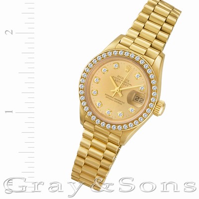 Rolex 79138 Datejust Automatic Female 18k yellow gold Replica Watches