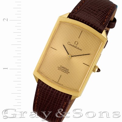 Omega 153042 Constellation Automatic Male 18k yellow gold Replica Watches