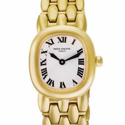 Patek Philippe 4830/1 Ellipse Quartz Female 18k yellow gold Replica Watches
