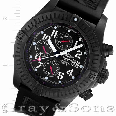 Breitling M1337010 Super Avenger Automatic Male Black PVD & Steel Replica Watches