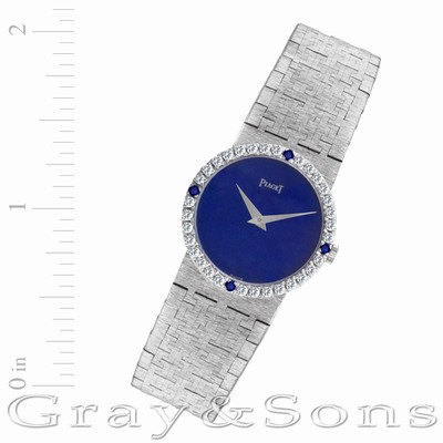 Piaget 9706A6 Classic Manual Female 18k White Gold Replica Watches