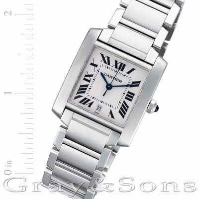 Cartier W51002Q3 Tank Francaise Automatic Male Stainless Steel Replica Watches