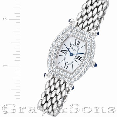 Chopard 10/6560-23W Classic Quartz Female 18k White Gold Replica Watches