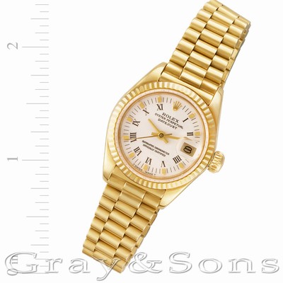 Rolex 6917 Datejust Automatic Female 18k yellow gold Replica Watches