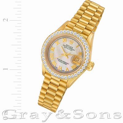 Rolex 69178 Datejust Automatic Female 18k yellow gold Replica Watches