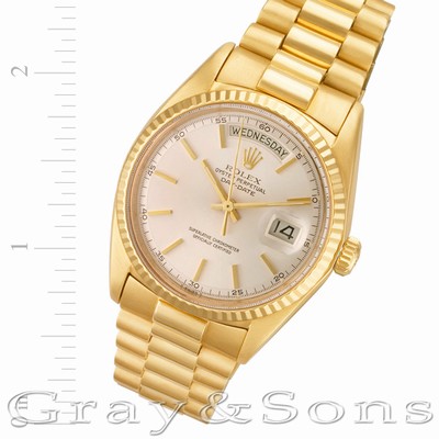 Rolex 1803 Day-Date Automatic Male 18k yellow gold Replica Watches