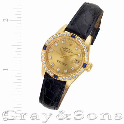 Rolex 6917 Datejust Automatic Female 18k yellow gold Replica Watches