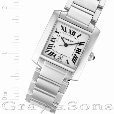 Cartier W51002Q3 Tank Francaise Automatic Male Stainless Steel Replica Watches