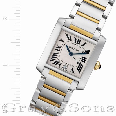 Cartier W51005Q4 Tank Francaise Automatic Male Stainless Steel Replica Watches