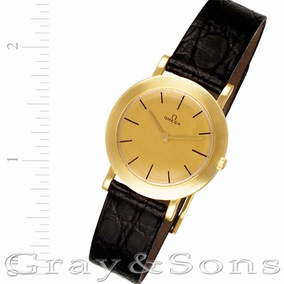 Omega Omega 3971  Manual Unisex 14k yellow gold Replica Watches
