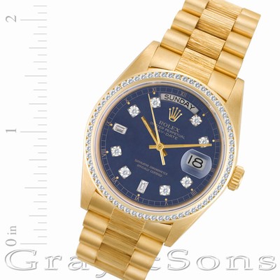 Rolex 18078 Day-Date Automatic Male 18k yellow gold Replica Watches
