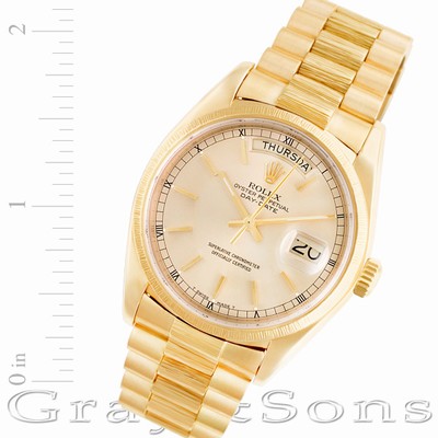 Rolex 18078 Day-Date Automatic Male 18k yellow gold Replica Watches