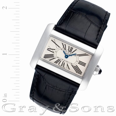 Cartier W6300255 Divan Quartz Female Stainless Steel Replica Watches