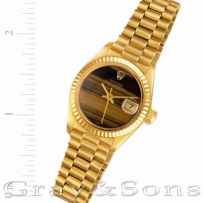Rolex 6917 Datejust Automatic Female 18k yellow gold Replica Watches