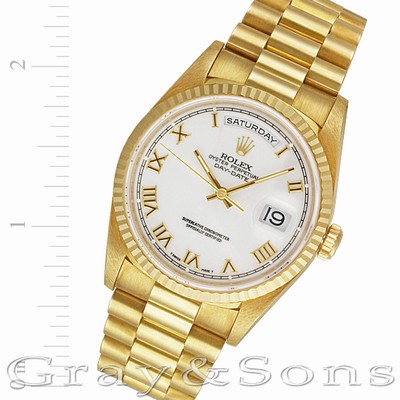 Rolex 18238 Day-Date Automatic Male 18k yellow gold Replica Watches