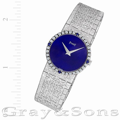 Piaget 9706a6 Classic Manual Female 18k White Gold Replica Watches