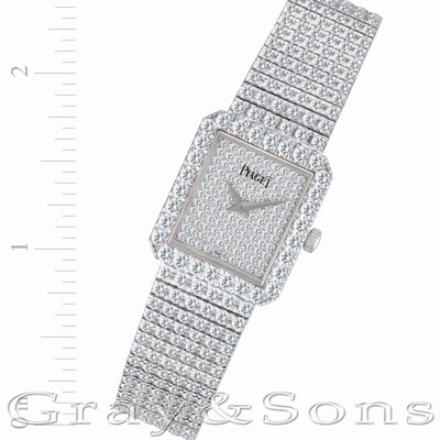 Piaget 4154 Protocol Quartz Female 18k yellow gold Replica Watches