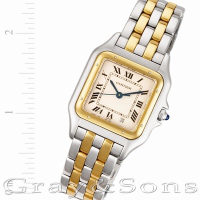 Cartier W25028B Panthere Quartz Male Stainless Steel Replica Watches