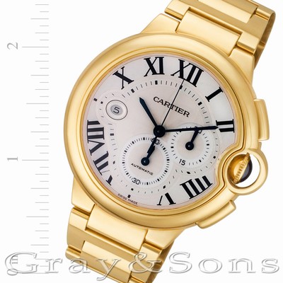 Cartier w6920008 Ballon Bleu Automatic Male 18k yellow gold Replica Watches
