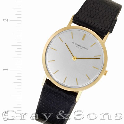 Vacheron Constantin 6115 Manual Male 18k yellow gold Replica Watches