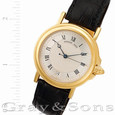 Breguet 3400 Marine Automatic Male 18k yellow gold Replica Watches