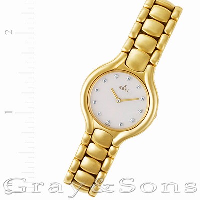 Ebel 866960 Beluga Quartz Female 18k yellow gold Replica Watches