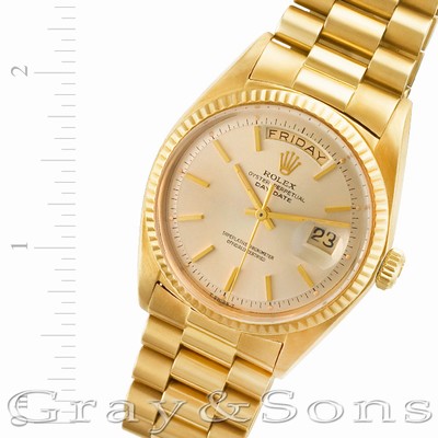 Rolex 1803 Day-Date Automatic Male 18k yellow gold Replica Watches