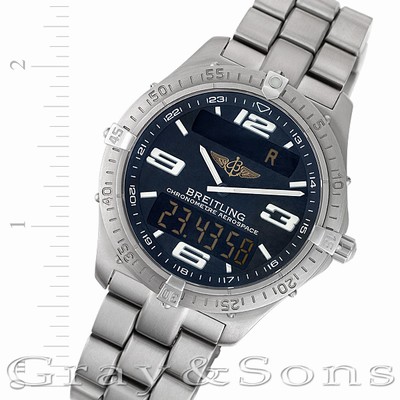 Breitling E75362 Aerospace Quartz Male Titanium Replica Watches
