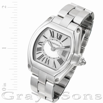 Cartier W62016V3 Roadster Quartz Female Stainless Steel Replica Watches
