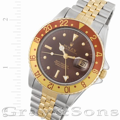 Rolex 16753 GMT-Master Automatic Male Stainless Steel Replica Watches