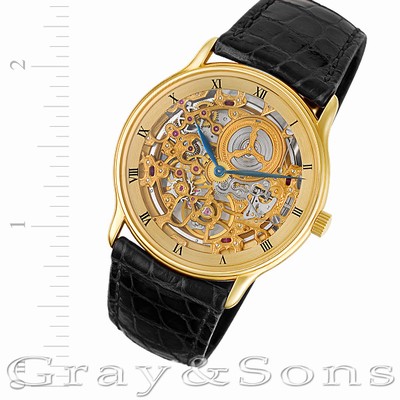 Audemars Piguet 227077 Skeleton Automatic Male 18k yellow gold Replica Watches