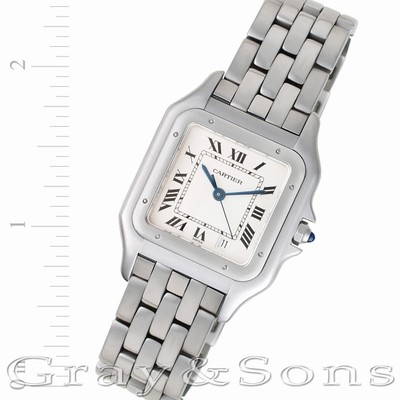 Cartier Cartier 1763 Panthere Quartz Male Stainless Steel Replica Watches