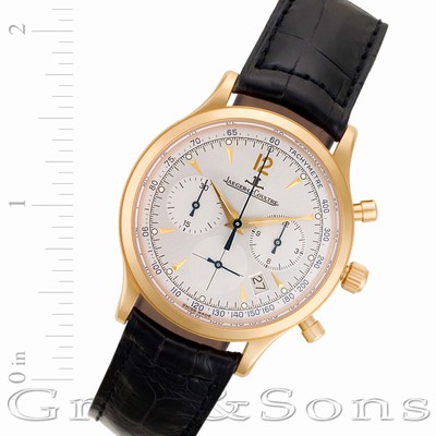 Jaeger LeCoultre 145 Master Control Quartz Male 18k yellow gold Replica Watches