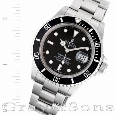 Rolex 16610 Submariner Automatic Male Stainless Steel Replica Watches