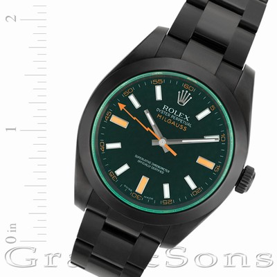 Rolex 116400 Milgauss Automatic Male Stainless Steel Replica Watches