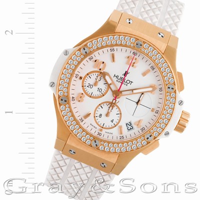 Hublot 341.PE.230.RW.114 Big Bang Automatic Unisex 18k rose gold & ceramic Replica Watches