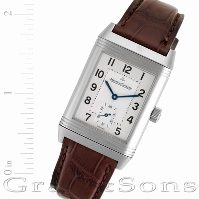Jaeger LeCoultre 270.8.62 Reverso Manual Male Stainless Steel Replica Watches