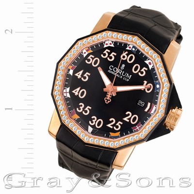 Corum 01.0036 Admirals Cup Automatic Unisex 18k rose gold Replica Watches