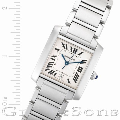 Cartier w51002Q3 Tank Francaise Automatic Male Stainless Steel Replica Watches