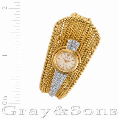 Rolex Rolex 6370 Manual Female 18k yellow gold Replica Watches