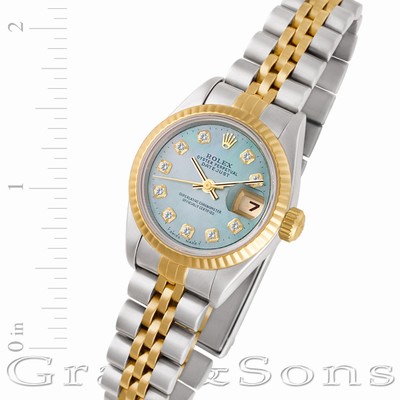 Rolex 69173 Datejust Automatic Female 18k gold & Stainless Steel Replica Watches