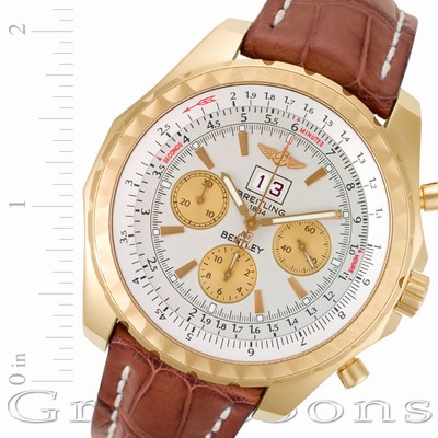 Breitling H44369 Bentley 6.75 Automatic Male 18k Pink Gold Replica Watches