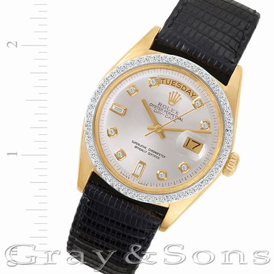 Rolex 1807 Day-Date Automatic Male 18k yellow gold Replica Watches