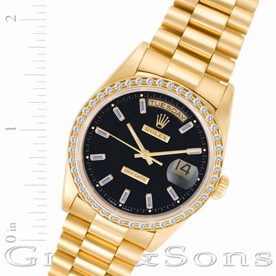 Rolex 18238 Day-Date Automatic Male 18k yellow gold Replica Watches